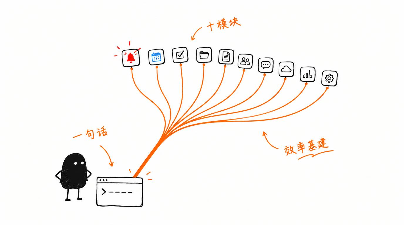 钉钉版 AI 效率系统：10 大工作流