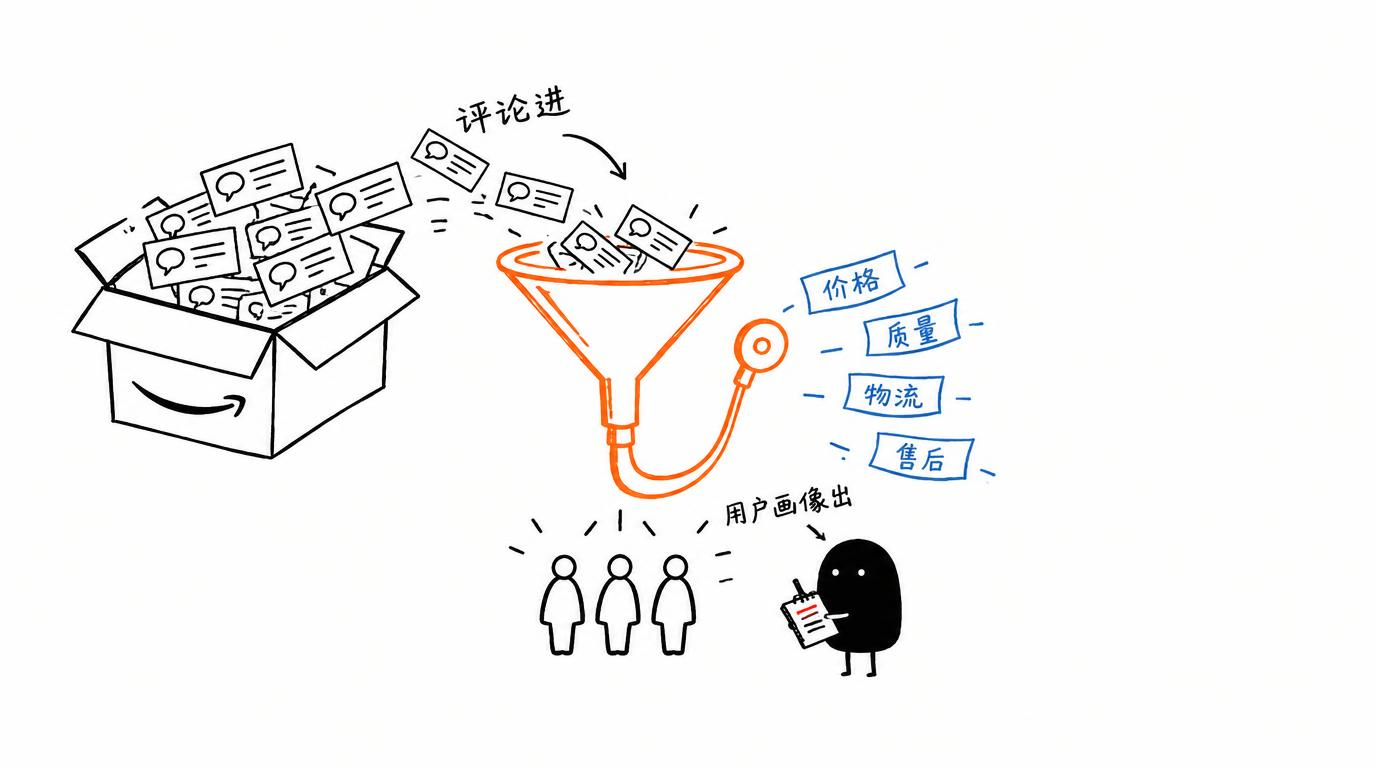 上传评论 CSV，AI 帮你画出用户画像