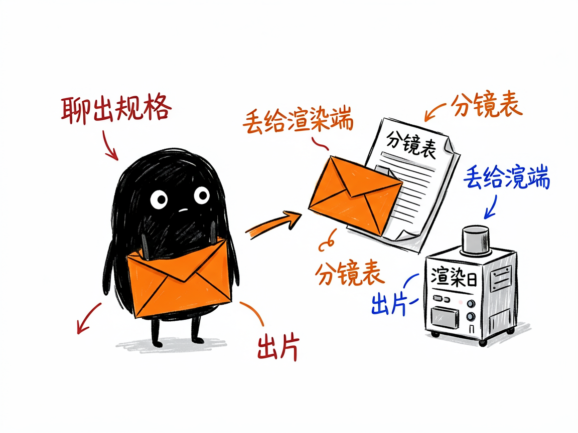 配图:聊出一份可丢给渲染端的视频规格脚本
