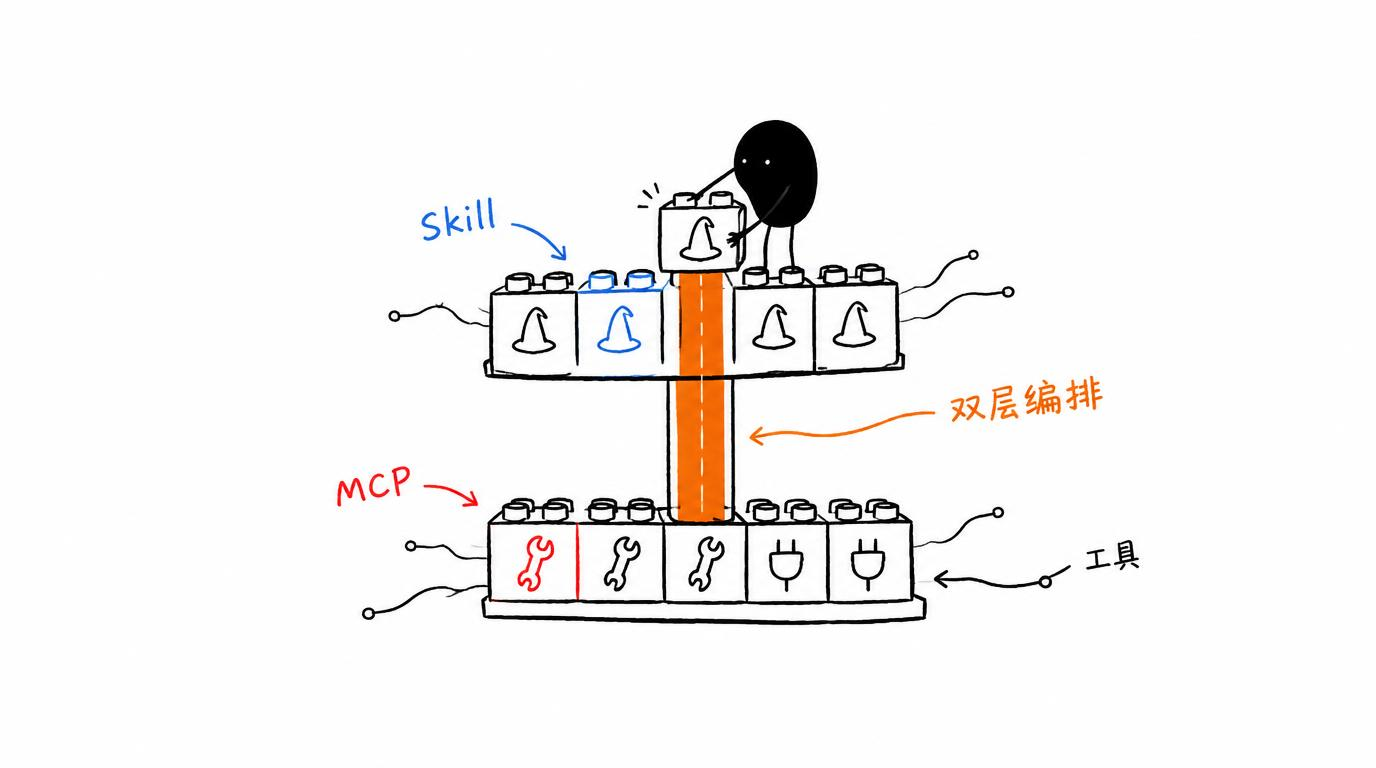 Skill 是程序，MCP 是库，LLM 是语言
