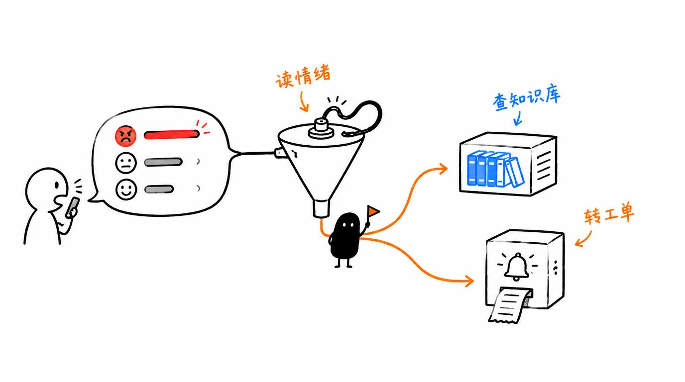 一本书式的完整智能客服方案
