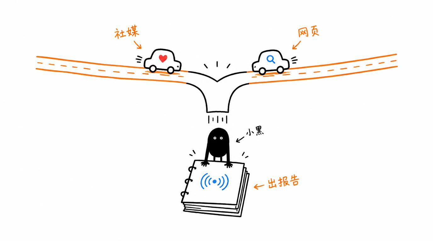 社媒 + 全网搜索合体的「微舆」调研员